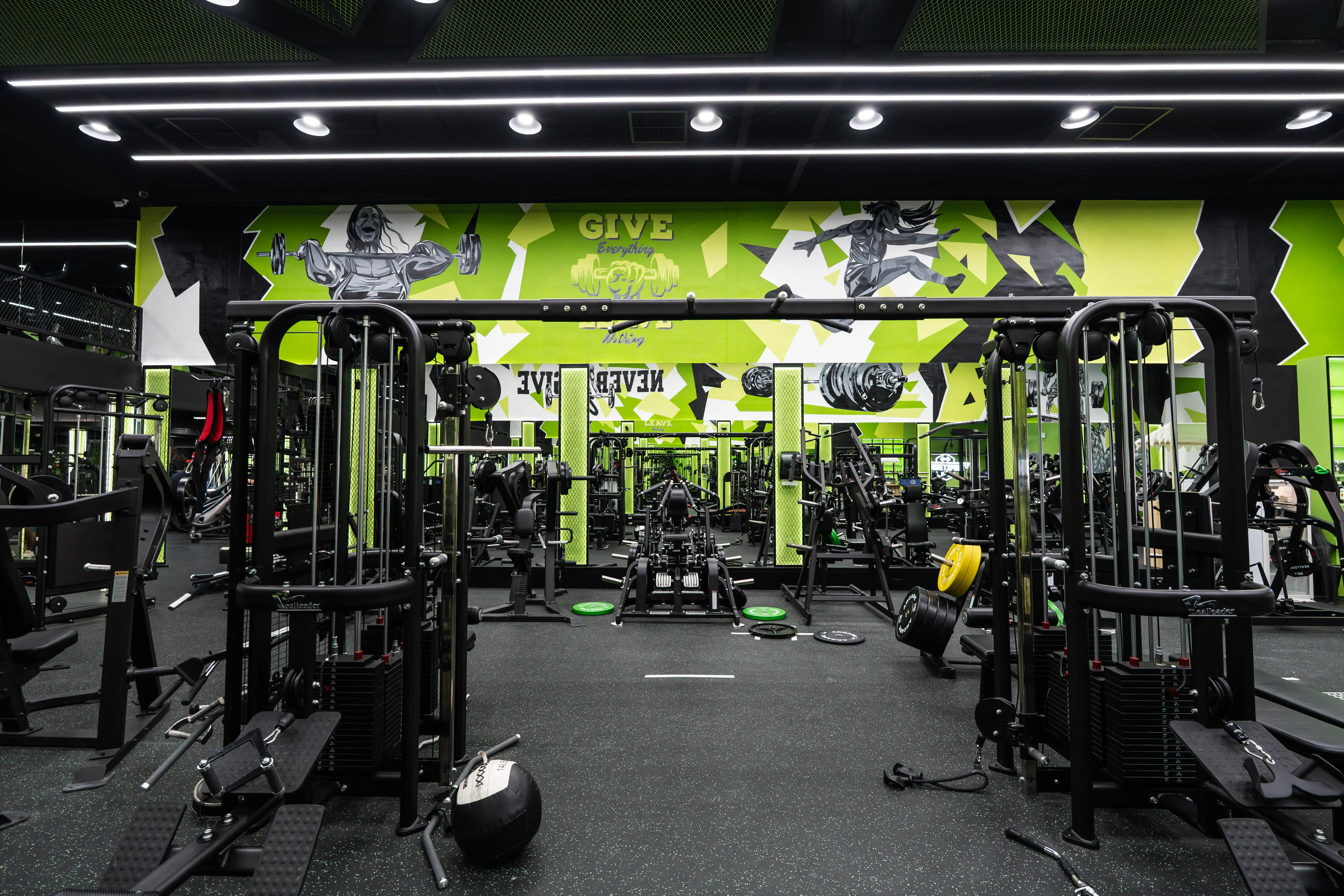 Secret Sport Gym functional training zone with cable machines