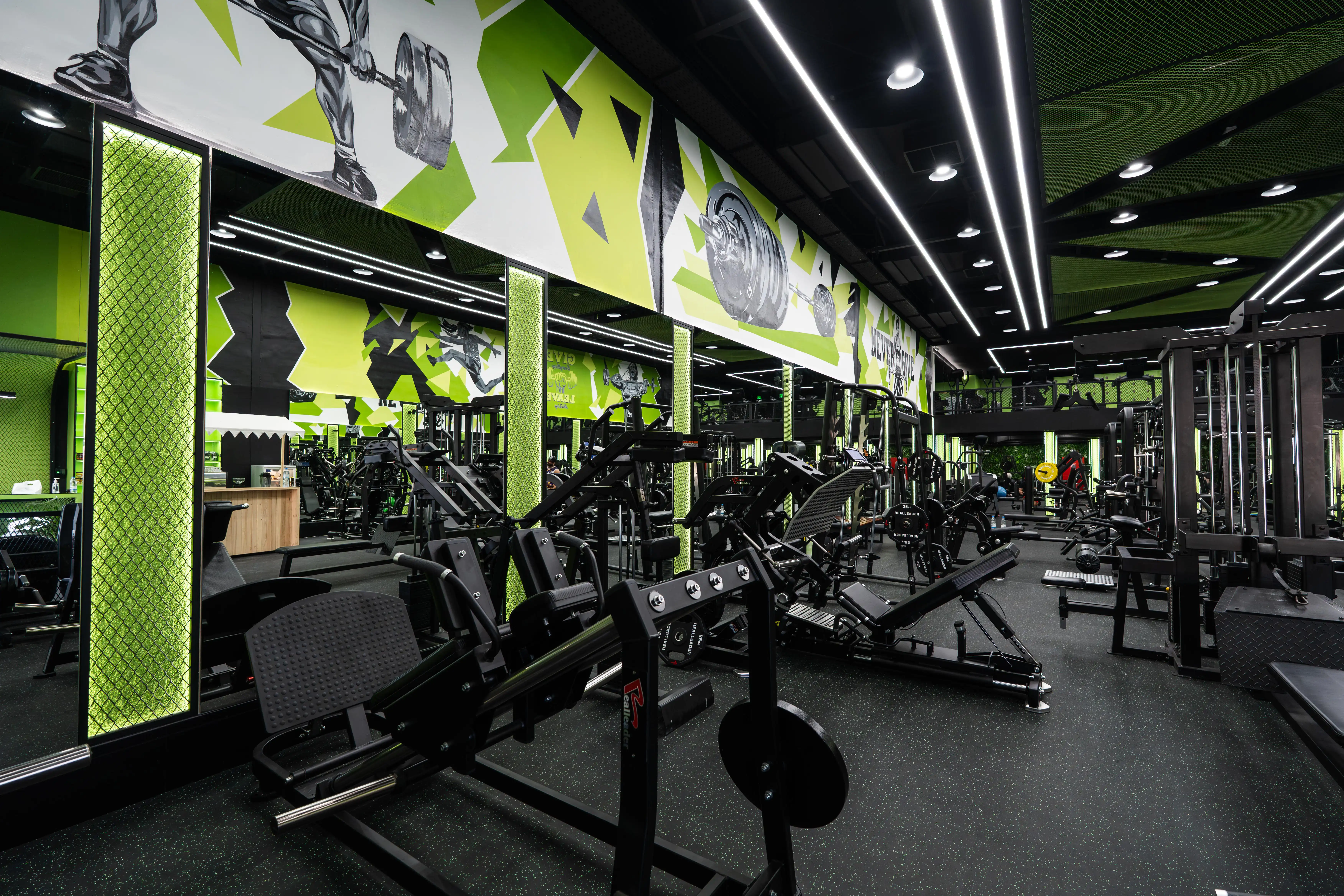 Secret Sport Gym strength and plate-loaded machine area